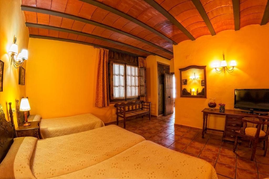 Hotel Bodega La Venta Casas De Los Pinos Zimmer foto